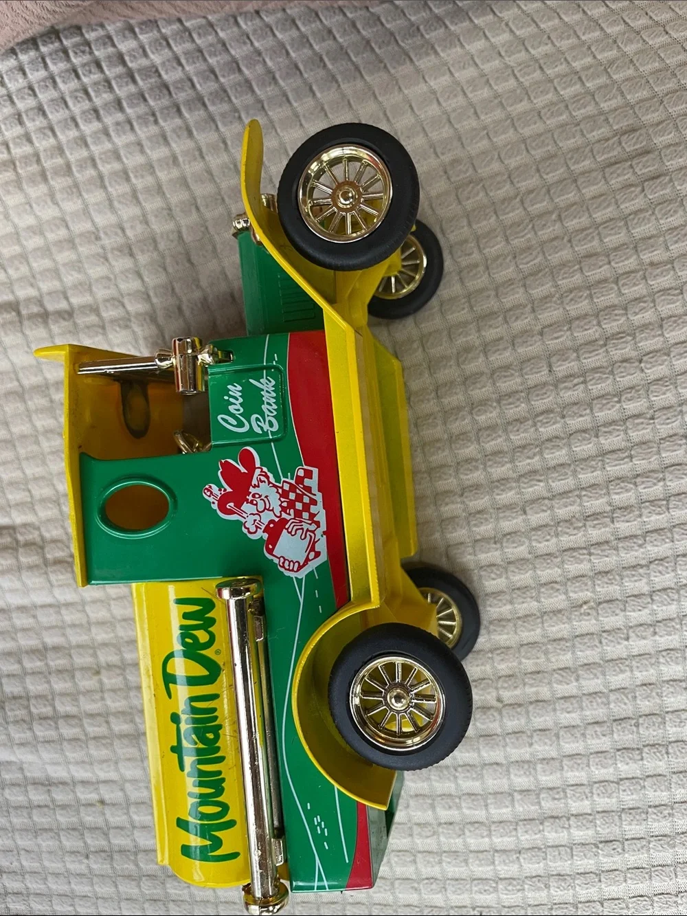 Mountain Dew Branded Green & Yellow Kids Toy Truck